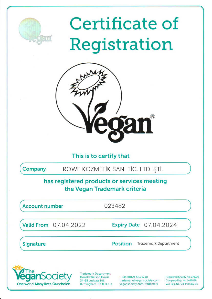 vegan sertifikasi